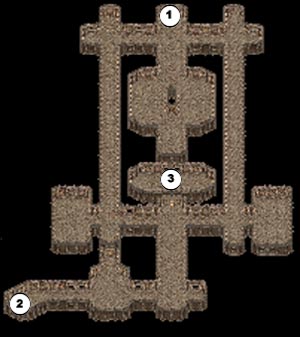 Secret Tomb B1, B2, B3